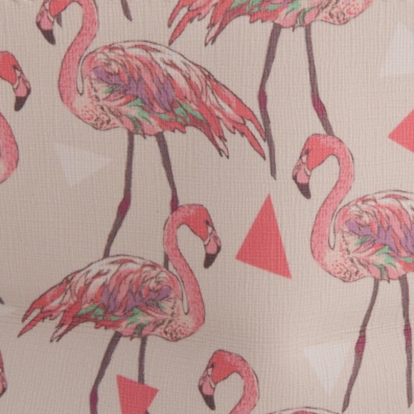 NWT***BOUTIQUE*** FLAMINGO Cosmetic Bag - Picture 2 of 3